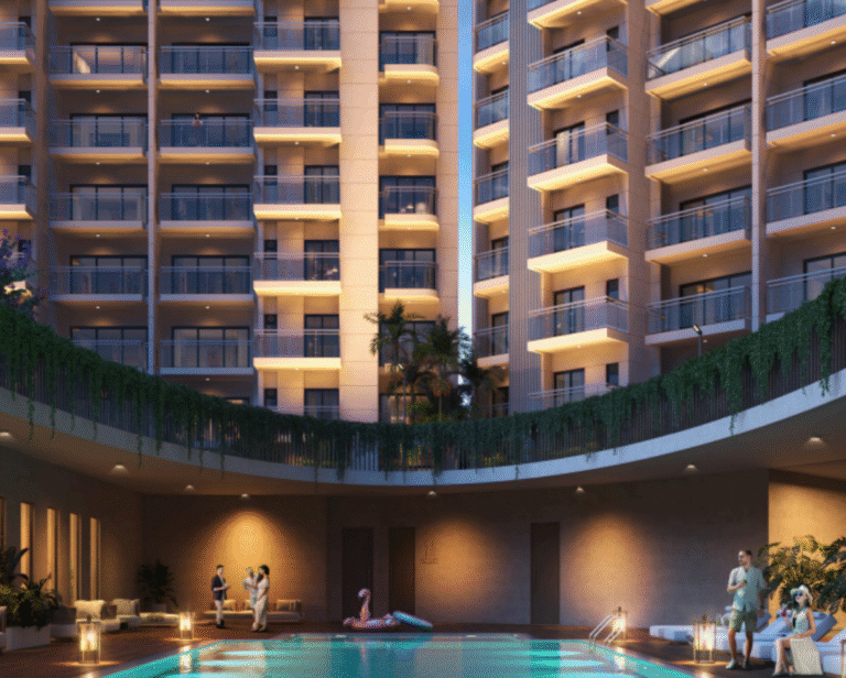 swimming pool at m3m sector 97